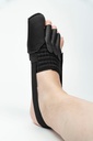 FIXTOE QX - Stabilisateur Post-Chirurgical pour Hallux Valgus & autres - Taille Unique - Noir