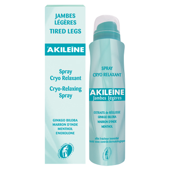 AKILEÏNE Spray cryo relaxant jambes légères 75 ml