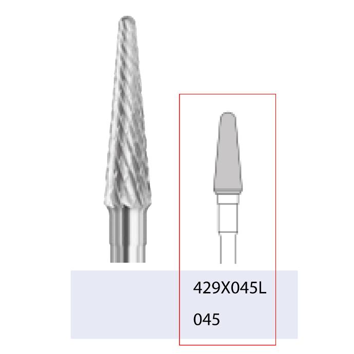  BUSCH® Cutters for left-handers - Medium double cut (L-TYP)