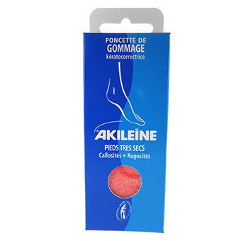 AKILÉÏNE® Poncette de gommage anti-callosités