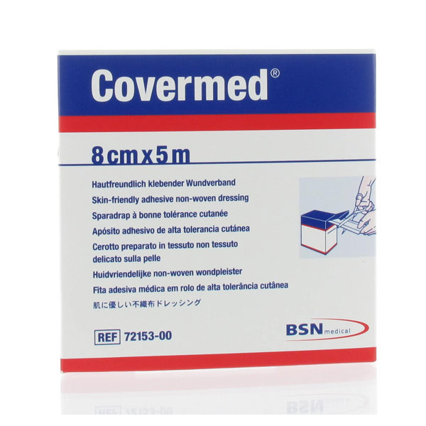 BSN® COVERMED® Sparadrap à bonne tolérance cutanée (1) 8 cm x 5 m*