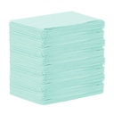 [5MED8289-1] MEDICOM® SafeBasics™ Dry-Back® Bibs (3-ply) 2 ply of tissue & 1 ply poly (125) Aqua