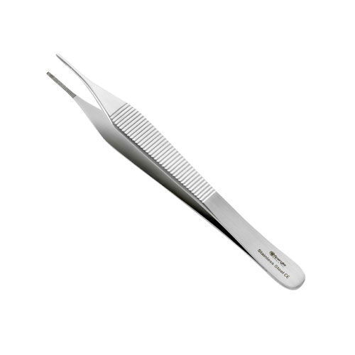 ALMEDIC Adson Dressing tweezers 4 3/4" 