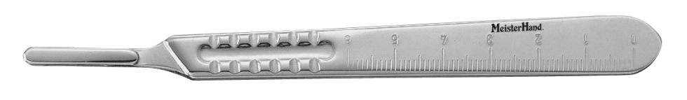 MILTEX® MH Extra fine scalpel handle no.4 in stainless steel