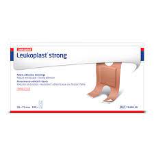 BSN® LEUKOPLAST® STRONG - Sterile Fabric Adhesive Dressing (100) 3.8cm x 7.5cm