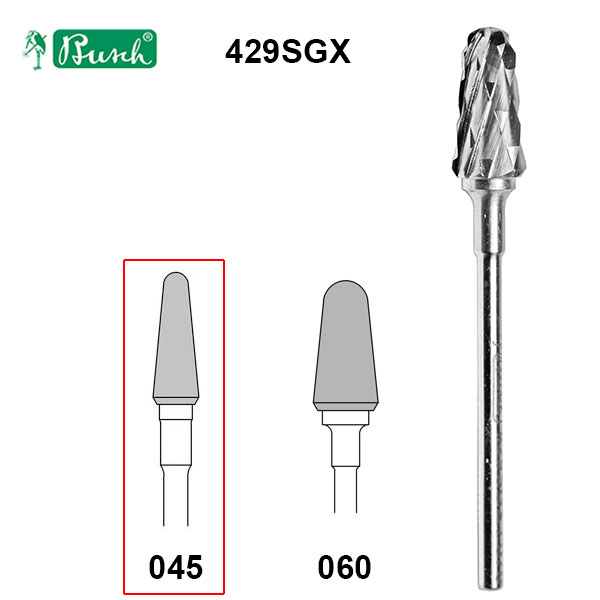 BUSCH® Carbide bur - Very coarse double cut