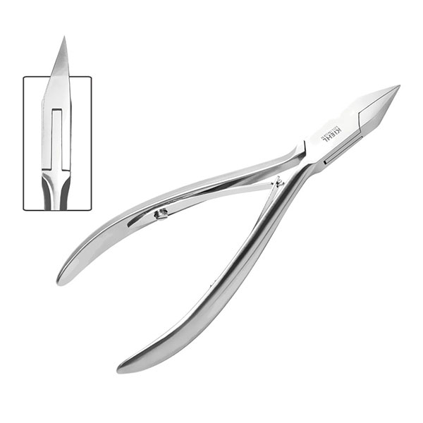 KIEHL® Double spring nail nipper - straight & fine jaw 