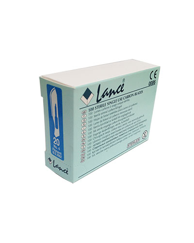 LANCE® Lames en carbone (100) Nº20