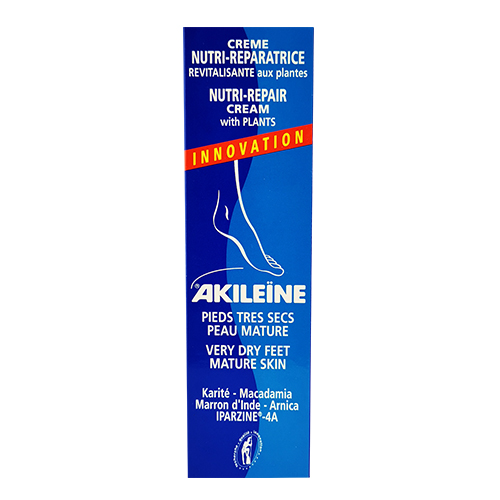 AKILÉÏNE® Crème Nutri-Réparatrice pieds très secs - 100 ml