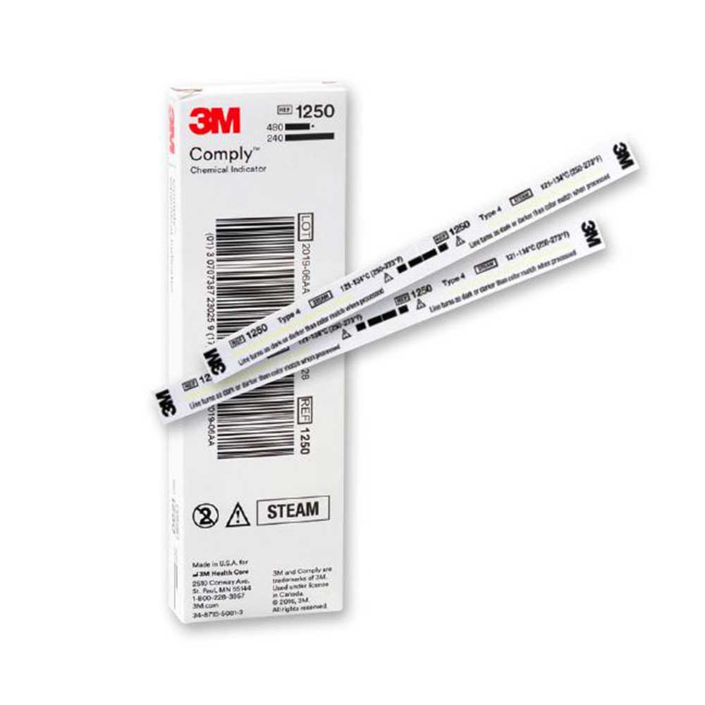 3M® Indicateur chimique interne autoclave à vapeur (480)