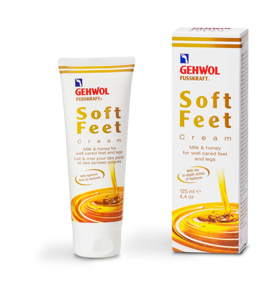 [GE 1112407] GEHWOL® FUSSKRAFT® Soft Feet Cream Milk & Honey 125 ml