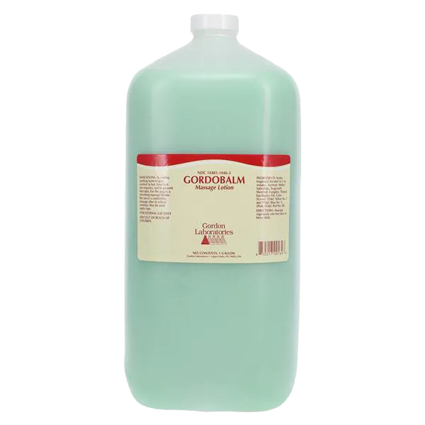 [41014] GORDON® Gordobalm Lotion à massage verte 1 gallon