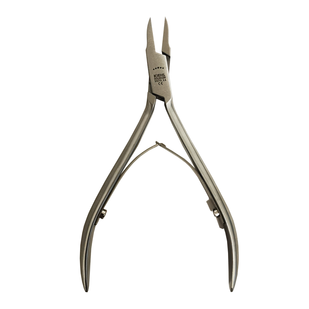 [13070-11CM] KIEHL® Pince à ongles incarnés à double ressort - mors droits effilés
