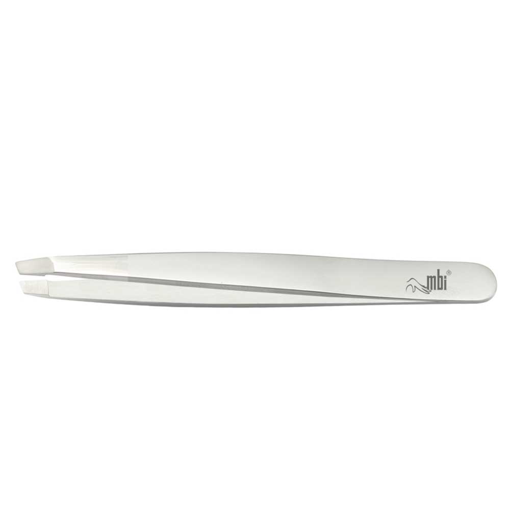 [1MBI-401] MBI Eyebrow tweezer slanted 4''