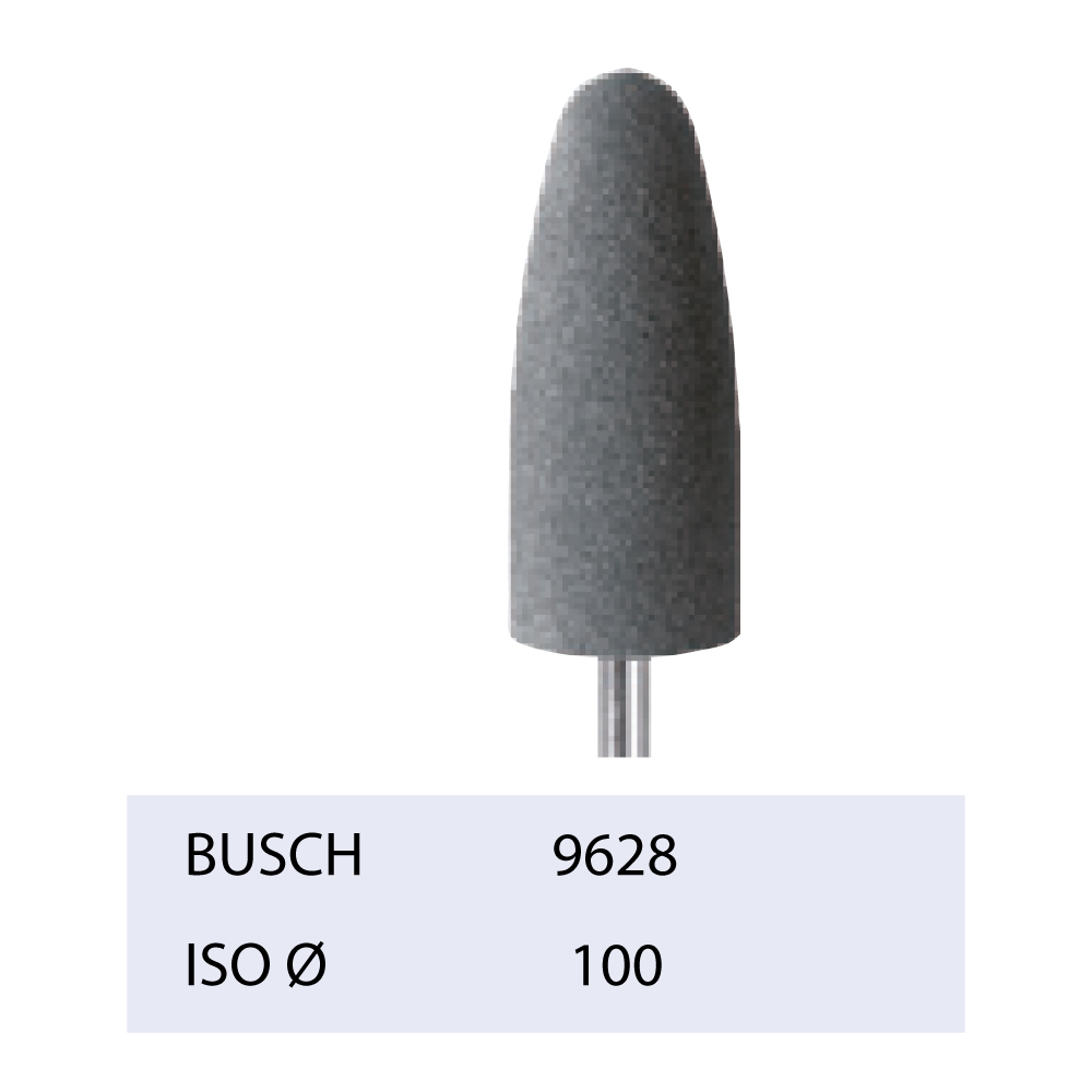 [29628100] *BUSCH® Polissoir anthracite - Grain moyen