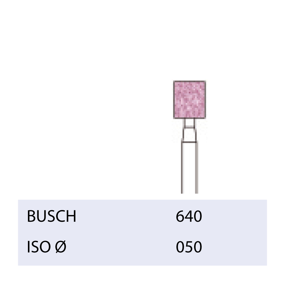 [2640050] *BUSCH® Fraise en corindon (rose)