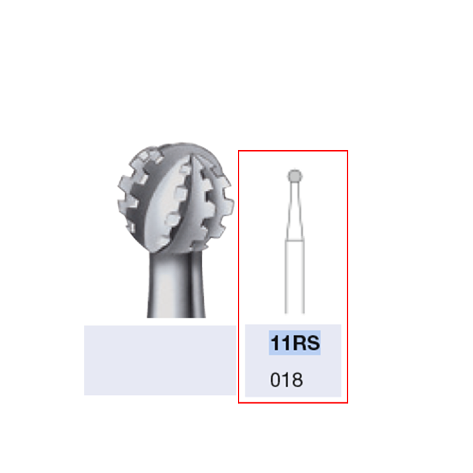 [211RS018] BUSCH® Stainless Steel Bur (spherical)